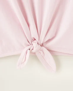 Girls Floral Tie T-Shirt -Apinxe Style 29020577 C54 g