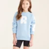 Girls Athletics Club Crew Sweatshirt