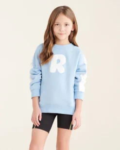 Girls Athletics Club Crew Sweatshirt