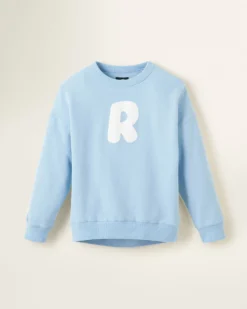 Girls Athletics Club Crew Sweatshirt -Apinxe Style 29030415 16D c