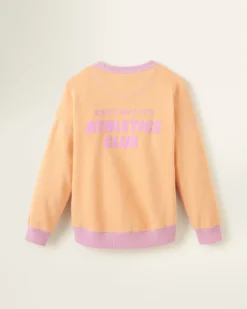 Girls Athletics Club Crew Sweatshirt -Apinxe Style 29030415 DH7 d