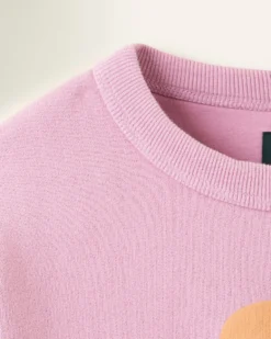 Girls Athletics Club Crew Sweatshirt -Apinxe Style 29030415 DH7 g