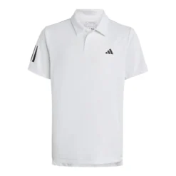 Adidas Boys' Club 3-Stripe Polo T Shirt