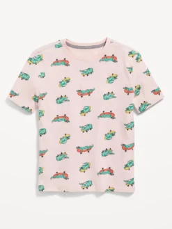 Old Navy Softest Printed Crew-Neck T-Shirt For Boys -Apinxe Style cn52413025
