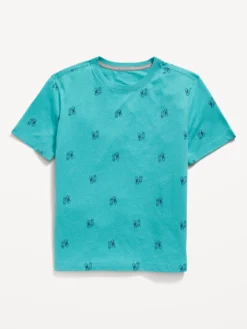 Old Navy Softest Printed Crew-Neck T-Shirt For Boys -Apinxe Style cn52413118