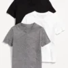 Old Navy Short-Sleeve V-Neck T-Shirt 3-Pack For Boys