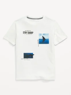 Old Navy Short-Sleeve Graphic T-Shirt For Boys -Apinxe Style cn52823076