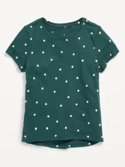 Old Navy Softest Short-Sleeve Printed T-Shirt For Girls -Apinxe Style cn53314350