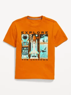 Old Navy Short-Sleeve Graphic T-Shirt For Boys -Apinxe Style cn53494465