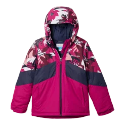 Columbia Toddler Girls' Horizon Ride II Jacket Fuchsia
