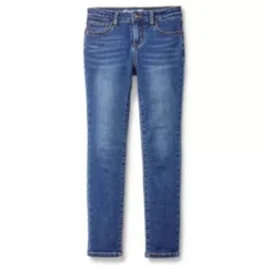 Eddie Bauer Girls' Five-Pocket Flex Jeans