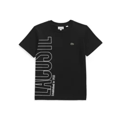 Lacoste Little Kid's Oversized Logo Cotton T-Shirt
