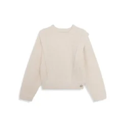 Michael Kors Girl's Shoulder Pads Sweater