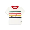 Baby Organic Cotton Multistripe Graphic T-Shirt