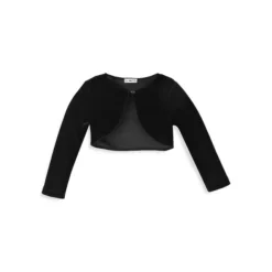 Little Girl's Velour Bolero