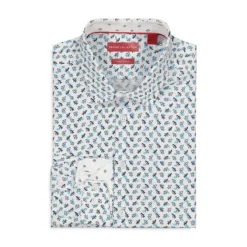 Boy's Printed Dress Shirt
