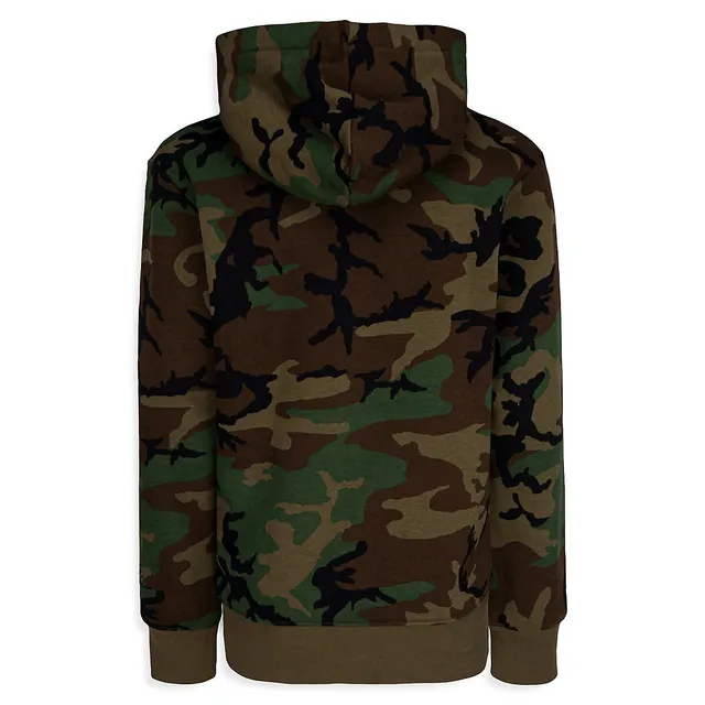 Jordan Boy's Camo Print Fleece Hoodie 2 Jordan Boy's Camo Print Fleece Hoodie - Image 2