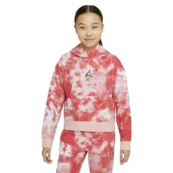 Jordan Girl's Tie-Dye Pullover Hoodie