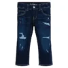 Guess Little Boy's Eco Slim-Fit Destroyed Jeans