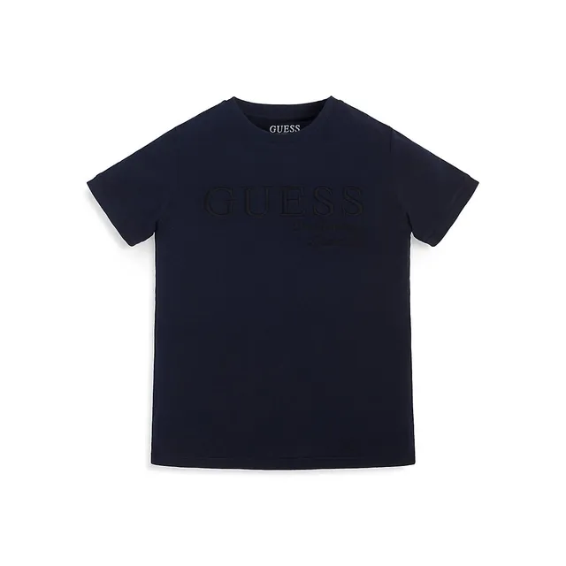 Guess Boy's Logo Embroidery Short-Sleeve T-Shirt 1 Guess Boy's Logo Embroidery Short-Sleeve T-Shirt