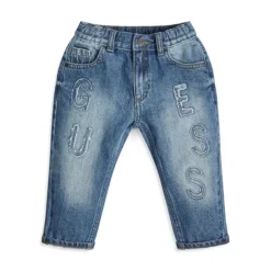 Guess Little Boy's Logo Cotton Jeans