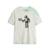 Guess Girl's Originals Banksy Collection Robot Graffiti T-Shirt