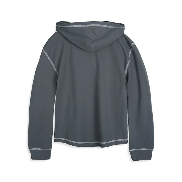Little Boy's Thermal Hooded Top 2 Little Boy's Thermal Hooded Top - Image 2