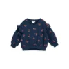 Baby Girl's Cherry Pie Frilled Sweatshirt