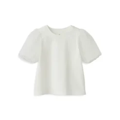 Baby's & Little Girl's Puff-Sleeve Top