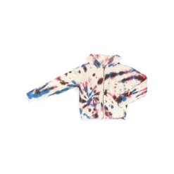 Little Girl's Dolman-Sleeve Zipper Hoodie