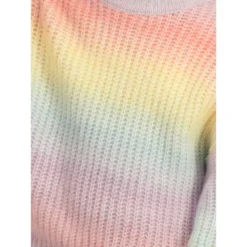 Girl's Rainbow Waffle-Knit Sweater -Apinxe Style https3A2F2Fimage.s5a.com2Fis2Fimage2FTheBay2F9341109561469 alt43Fwid3D120026hei3D120026qlt3D9026resMode3Dsharp226op usm3D0.92C1.02C82C0 640x