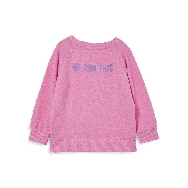 COTTON ON Little Girl's & Fleece Supersoft Mila Crewneck Sweater 2 COTTON ON Little Girl's & Fleece Supersoft Mila Crewneck Sweater - Image 2