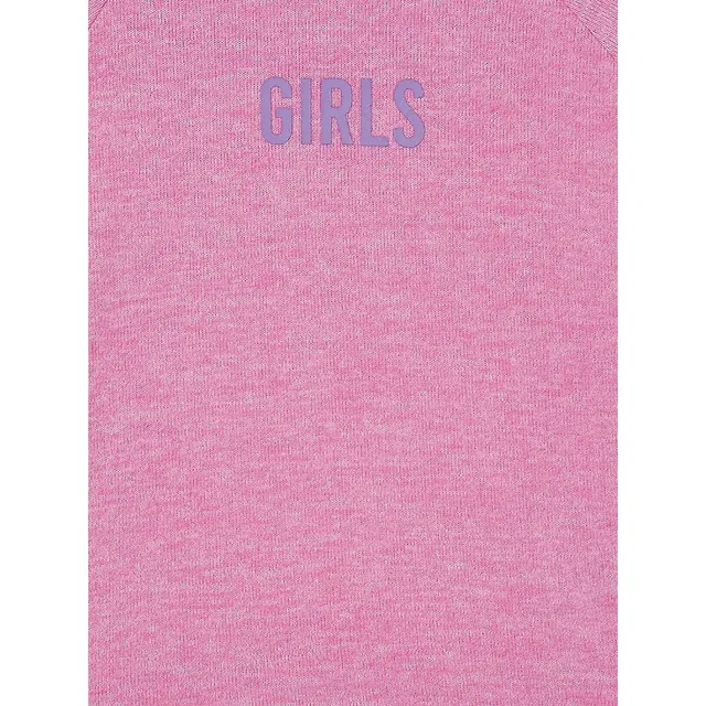 COTTON ON Little Girl's & Fleece Supersoft Mila Crewneck Sweater 3 COTTON ON Little Girl's & Fleece Supersoft Mila Crewneck Sweater - Image 3