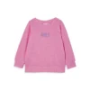 COTTON ON Little Girl's & Fleece Supersoft Mila Crewneck Sweater