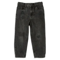 COTTON ON Little Boy's Distressed Dad Jeans