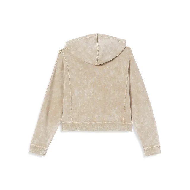 COTTON ON Little Girl's Fleece Jaye Zip-Front Hoodie 5 COTTON ON Little Girl's Fleece Jaye Zip-Front Hoodie - Image 5