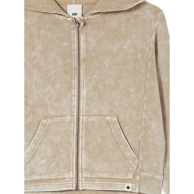 COTTON ON Little Girl's Fleece Jaye Zip-Front Hoodie 6 COTTON ON Little Girl's Fleece Jaye Zip-Front Hoodie - Image 6