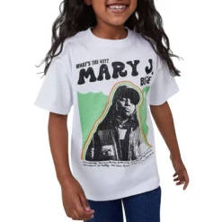 COTTON ON Girl's License Mary J Graphic T-Shirt