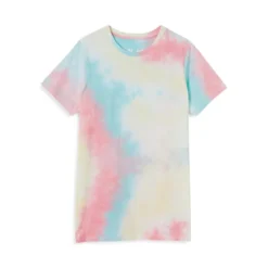 COTTON ON Girl's Penny Tie-Dye T-Shirt