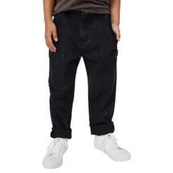COTTON ON Little Boy's Baggy-Fit Cargo Jeans