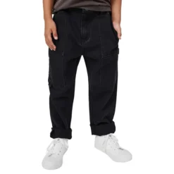 COTTON ON Boy's Baggy-Fit Cargo Jeans