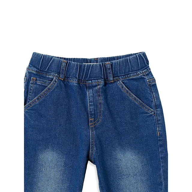 COTTON ON Little Boy's Loose-Fit Elasticated Jeans 3 COTTON ON Little Boy's Loose-Fit Elasticated Jeans - Image 3