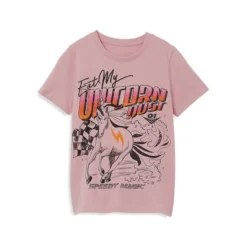 COTTON ON Girl's Unicorn Dust Graphic T-Shirt