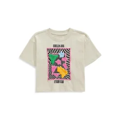 COTTON ON Girl's Stevie Graphic Oversized Boxy T-Shirt