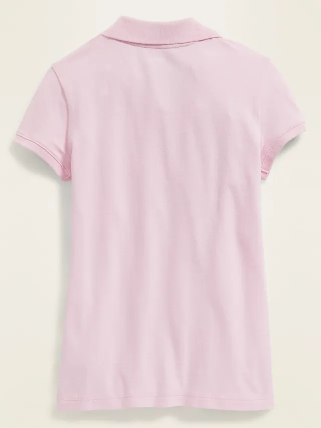 Old Navy Uniform Pique Polo Shirt For Girls 5 Old Navy Uniform Pique Polo Shirt For Girls - Image 5