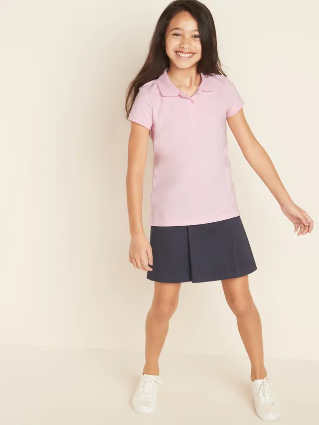 Old Navy Uniform Pique Polo Shirt For Girls 7 Old Navy Uniform Pique Polo Shirt For Girls - Image 7