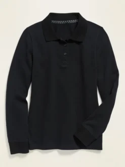 Old Navy Uniform Pique Polo Shirt For Girls