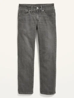 Old Navy Straight Built-In Flex Gray Jeans