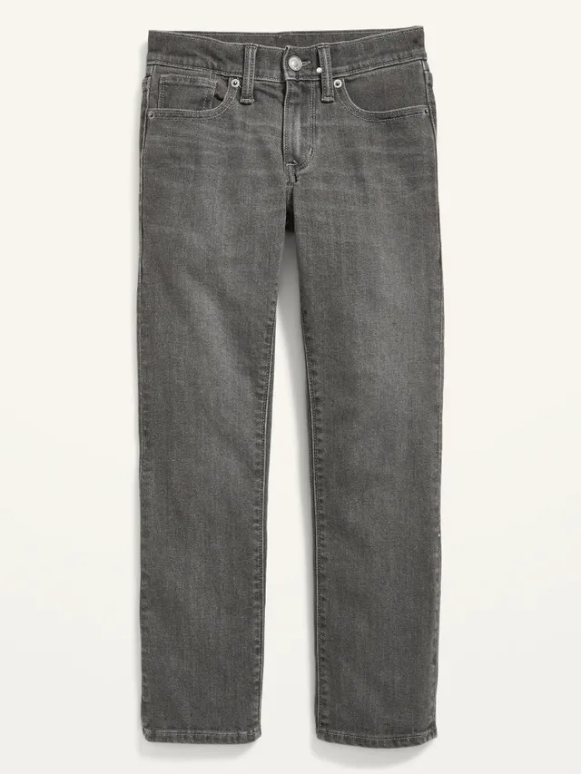 Old Navy Straight Built-In Flex Gray Jeans 1 Old Navy Straight Built-In Flex Gray Jeans