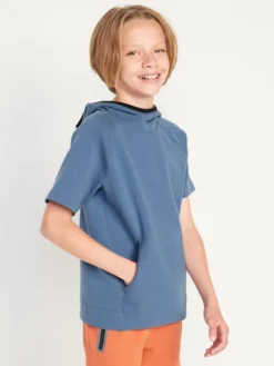 Old Navy Dynamic Fleece Raglan Pullover Hoodie For Boys